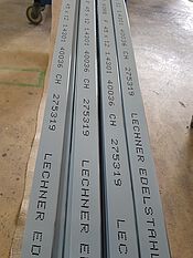 Ready to ship flat steel 45x12mm with jute bundle