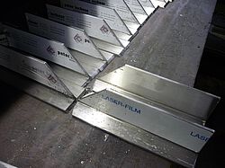equal tee bars stainless steel profiles laserwelded used as posts and other funtional terms