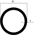 Edelstahl Rrundrohr nahtlose Ausführung Werkstoffe 4301 4541 4571, rohe geschliffene Oberfläche Radialschliff und auch Längsschliff möglich, Oberfläche mattgrau mit Oberflächenfehlern