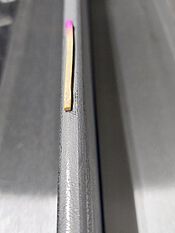 Winkel 80x65x8 1.4301 V2a gerundete gewalzte Materialstärke