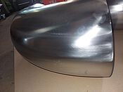 Rohrbogen 254x2 Anfang außen geschliffen