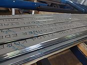 30x5 Flachstahl scharfkantig Blanke Ausführung geschliffen