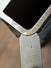 200x100x4 4301 Rechteckrohr Radius