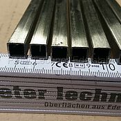 radius ridge by 10x10x1,0mm tubes