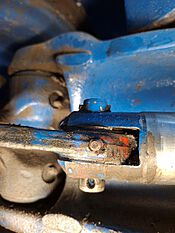 Gabelstapler Achse Revision