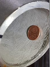 rohe Oberfläche nahtloses Edelstahlrohr 76,1x6,3mm