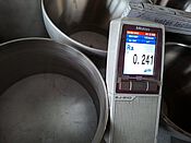 Oberflächenmessung Ra 0,24 Vorgabe <0,4µ