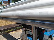 tube 76.1mm AISI304 raw surface