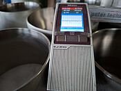 graphische Darstellung Oberflächenmessung Ra 0,24 Vorgabe <0,4µ