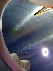 quality check for inside polished tube grade 316