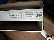 200x100x4 Rechteckrohr Radius von ca 8mm beim selben Rechteckrohr