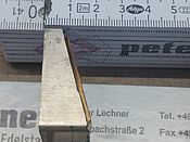 Stainless steel tube 40x40x1.5mm with mitre cut
