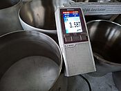 Oberflächenmessung Rt Wert in µ 