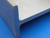 stainless steel european beams IPB 4301 extrusion profiles, edelstahl IPE 4301 4571 laserwelded polished surface grinded and sandblasted