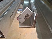fertig geschliffener Winkel 60x60x6mm Innenseiten