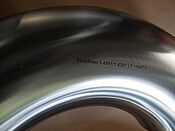 Bogen 254x2 AISI304 außen geschliffen